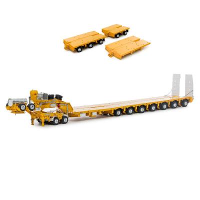 Drake ZT09314AB AUSTRALIAN Heavy Haulage Drake 7x8 Steerable Trailer with 2x8 Dolly & Accessory Set TJ Clark & Sons - Scale 1:50