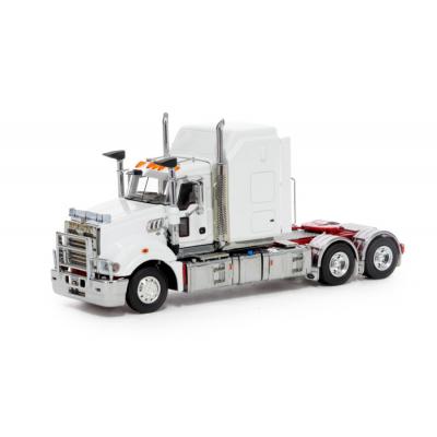 Drake Collectibles Z01508 - Australian Mack Super-liner Prime Mover Truck 6x4 Late Edition White Red - Scale 1:50