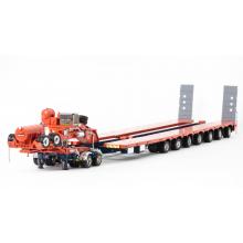 Drake ZT09069 AUSTRALIAN Heavy Haulage Drake 7x8 Steerable Trailer with 2x8 Dolly Drake Trailer QLD - Scale 1:50