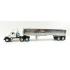 First Gear 50-3457 Mack Granite MP 6x4 White with East Genesis End Dump Trailer Scale 1:50