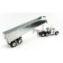 First Gear 50-3457 Mack Granite MP 6x4 White with East Genesis End Dump Trailer Scale 1:50