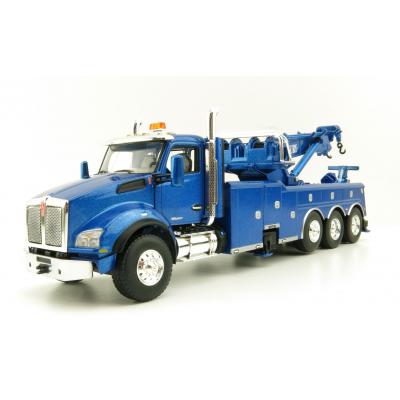 First Gear 50-3466 Kenworth T880 Truck with Century 1060 Rotator Wrecker Surf Blue Scale 1:50