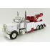 First Gear 60-0882A Peterbilt Model 389 Truck with Century Model 1150 Rotator Wrecker White Red - Scale 1:64
