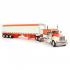First Gear 60-1265 Kenworth W900A 6x4 Truck with 3axle Grain Trailer Orange Peal - Scale 1:64