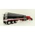 First Gear 60-1266 Peterbilt 359 Truck with 3axle Grain Trailer Spectra Red Scale 1:64.