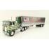 First Gear 60-1428 Peterbilt Model 352 COE Truck with Reefer Trailer - Greenstein Trucking Company - Scale 1:64