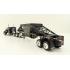First Gear 60-1614 Peterbilt Model 379 Truck with Manac Bottom Dump Trailer - Black - Scale 1:64