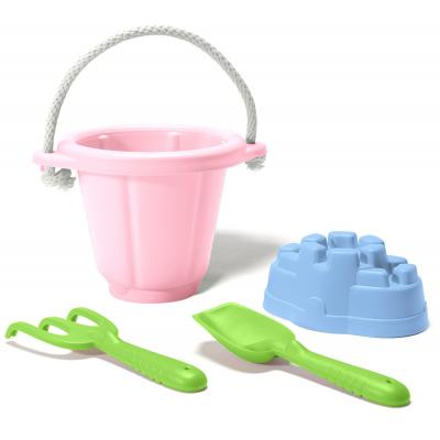 Green Toys - Sand Play Set 4 Pieces Pink Girl
