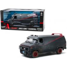 Greenlight 13567 1983 GMC Vandura The A-Team Weathered Version Limited - Scale 1:18