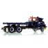 Heavy Haul Replicas ZHHR129B-2 - Heavy Haul Mack RD800 Tractor with Ballast Tray - Orange Blue over Black 1:50