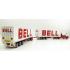 Highway Replicas 12021 Australian Mack Valueliner Truck Road Train Bell Freight - Scale 1:64
