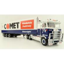 Highway Replicas 12023 Australian Kenworth K100 Prime Mover Freight Semi Tautliner COMET Transport Scale 1:64