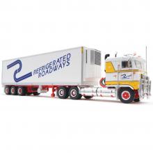 Highway Replicas 12029 Australian Kenworth K100 Prime Mover Freight Semi Reefer Refrigerated Roadways Scale 1:64