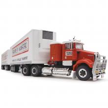 Highway Replicas 12030 Kenworth SAR Truck Douple Livestock Road Train Brambles Manford Scale 1:64