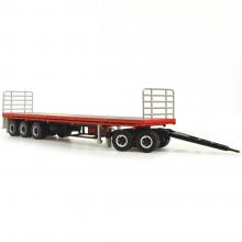 Highway Replicas 12970 Australian Flat Top Road Train Trailer with Dolly Brambles Manford - Scale 1:64