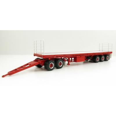 Highway Replicas 12979 Australian Flat Top Road Train Trailer for Bell Freight - Scale 1:64 