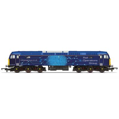 Hornby R30046 RailRoad Plus Rail Operations Groups Class 47 Diesel Co-Co Loco - Era 11 OO Scale