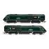 Hornby R30098 GWR  Class 43 HST Power Cars Castle Train Pack - Era 11 DCC Ready OO Scale