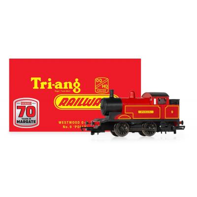 Hornby R30340 Hornby 70th Westwood 0-4-0 No 9 Polly Red Steam Loco Limited Edition