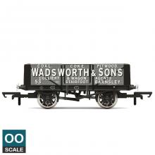 Hornby R60024 5 Plank Wagon, Wadsworth & Sons - Era 2 OO Scale