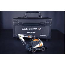 IMC Models 99-10108 Doosan DX 165-WR Concept-X Wheel Excavator with Carry Case 1:50