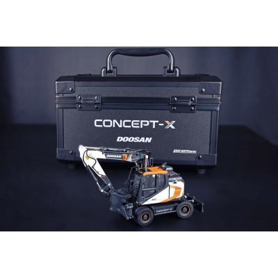 IMC Models 99-10108 Doosan DX 165-WR Concept-X Wheel Excavator with Carry Case 1:50