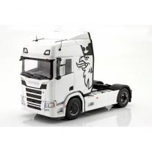 IXO - Scania R-Series Topline 4x2 Prime Mover White 2019 Premium ClassiXXs - Scale 1:18