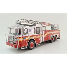 PCX87 - Ferrara Ultra Ladder 8 Fire Department New York Manhattan Tribaca - Scale 1:87 !!! Second Paint issue !!!