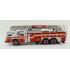 PCX87 - Ferrara Ultra Ladder 8 Fire Department New York Manhattan Tribaca - Scale 1:87 !!! Second Paint issue !!!