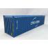 Iconic Replicas - 40 ft Shipping Container Open Top with Mining Truck Tyre Load - CMA CGM - Scale 1:50