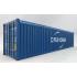 Iconic Replicas - 40 ft Shipping Container Open Top with Mining Truck Tyre Load - CMA CGM - Scale 1:50