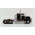 Iconic Replicas - Australian Kenworth W900 6x4 Lowline Bunk Truck Black Red - Scale 1:50