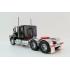 Iconic Replicas - Australian Kenworth W900 6x4 Lowline Bunk Truck Black Red - Scale 1:50