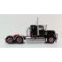 Iconic Replicas - Australian Kenworth W900 6x4 Lowline Bunk Truck Black Red Spider - Scale 1:50