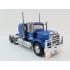 Iconic Replicas - Australian Kenworth W900 6x4 Lowline Bunk Truck Blue Metallic - Scale 1:50