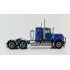 Iconic Replicas - Australian Kenworth W900 6x4 Lowline Bunk Truck Blue Metallic Spider - Scale 1:50