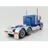 Iconic Replicas - Australian Kenworth W900 6x4 Lowline Bunk Truck Blue Metallic Spider - Scale 1:50