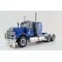 Iconic Replicas - Australian Kenworth W900 6x4 Lowline Bunk Truck Blue Metallic Spider - Scale 1:50