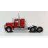 Iconic Replicas - Australian Kenworth W900 6x4 Lowline Bunk Truck Red Black - Scale 1:50