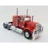 Iconic Replicas - Australian Kenworth W900 6x4 Lowline Bunk Truck Red Black - Scale 1:50