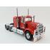 Iconic Replicas - Australian Kenworth W900 6x4 Lowline Bunk Truck Red Black - Scale 1:50