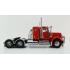 Iconic Replicas - Australian Kenworth W900 6x4 Lowline Bunk Truck Red Black - Scale 1:50