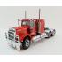 Iconic Replicas - Australian Kenworth W900 6x4 Lowline Bunk Truck Red Black Spider - Scale 1:50