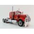 Iconic Replicas - Australian Kenworth W900 6x4 Lowline Bunk Truck Red Black Spider - Scale 1:50