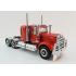 Iconic Replicas - Australian Kenworth W900 6x4 Lowline Bunk Truck Red Black Spider - Scale 1:50