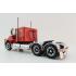 Iconic Replicas - Australian Kenworth W900 6x4 Lowline Bunk Truck Red Black Spider - Scale 1:50