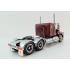 Iconic Replicas - Australian Kenworth W900 6x4 Lowline Bunk Truck Vintage Burgundy Spider - Scale 1:50