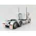 Iconic Replicas - Australian Kenworth W900 6x4 Lowline Bunk Truck White Black - Scale 1:50