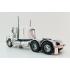 Iconic Replicas - Australian Kenworth W900 6x4 Lowline Bunk Truck White Black - Scale 1:50