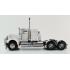 Iconic Replicas - Australian Kenworth W900 6x4 Lowline Bunk Truck White Black - Scale 1:50